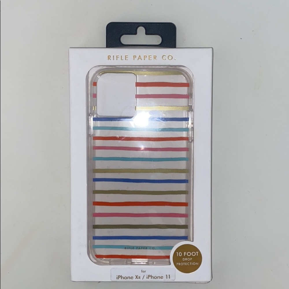 Striped phone case
